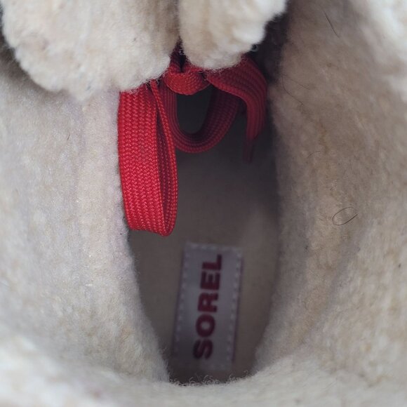Sorel Tivoli Women's Red Waterproof Boots NL1530-986 US Size 7.5 - Picture 10 of 12